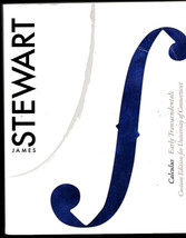 Stewart f Calculus Early Transcendentals UConn custom edition paperback - $30.00