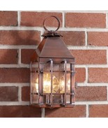 Barn Outdoor Wall Sconce Light in Solid Antique Copper - 3 Light - £266.91 GBP