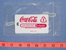 Coca Cola Coke Luggage ID Tag 1980&#39;s - $9.89