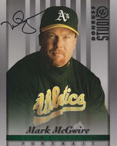 Mark McGwire Signed Autographed 1998 Donruss Studio 8x10 Photo Oakland Athletics - £47.95 GBP