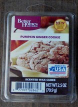 NEW Better Homes & Gardens Pumpkin Ginger Cookie Scented Wax Cubes - $4.94