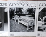 1991 American Woodworker Magazines Back Issues Woodworking Wood Shop 3 I... - £9.80 GBP