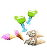 C&amp;H Solutions 3 Set (6 Ct) Lemon Cup, Pink Ice Cream, White Ice Cream Be... - $328.61 MXN