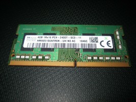 HP 15&quot; 15-g011nr SK Hynix RAM Memory 1RX16 PC4 4GB 862397-855 - $19.80