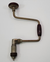 *X) Vintage Pexto Bit Brace Ratchet Drill Auger 8014E USA 16&quot; Tool - $24.74
