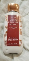 bath and body works White Pumpkin & Chai Body Lotion 8 Oz New! - $18.00
