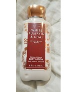 bath and body works White Pumpkin &amp; Chai Body Lotion 8 Oz New! - £14.37 GBP