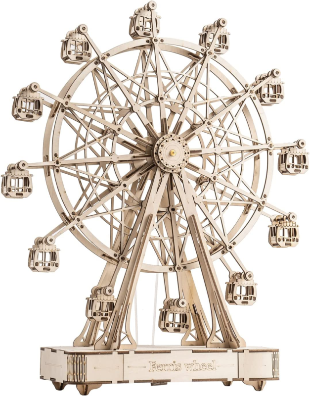 Primary image for 3D Wooden Puzzle for Adults, Ferris Wheel ( 232 PCS )