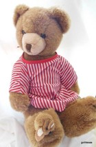Schmid Musical Plush Teddy Bear in Bunny Slippers 1984 Gordon Fraser - £22.61 GBP