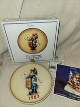 Vintage Hummel Goebel Collectible Plate Bas-Relief 1983 #276 Boxed NOS - £9.74 GBP