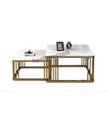 Square Tethered Metallic Table Set of 2 - Center Table - $299.53