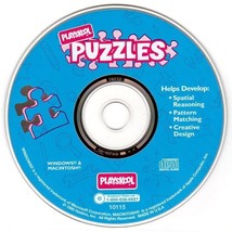 Playskool: Puzzles (Ages 3+) (PC/MAC-CD, 1995) For Win/Mac - New Cd In Sleeve - $3.98