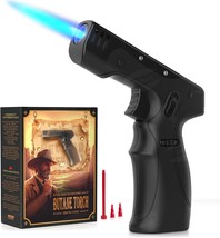 Gibot Butane Torch Lighter Gun, Refillable Cooking, Butane Gas Not Included - $29.99