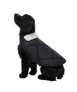 32 Degrees Quilted Dog Vest - Size Medium (14&#39;&#39; - 16&#39;&#39;) - Black - $377.05 MXN