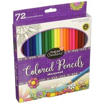 Cra-Z-Art Timeless Creations Pre-Sharpened 72ct Colored Pencils, Assorted Colors - £16.41 GBP