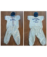 1960 Wilson Pirates Baseball Chemise Pantalon Chapeau Uniforme Morris Pa... - €124,57 EUR