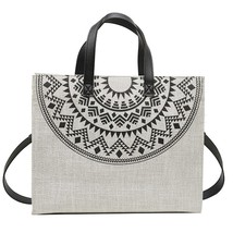 Designer Handbag Big Capacity Shoulder Bags for Women 2022 Female Canvas Shopper - £22.99 GBP
