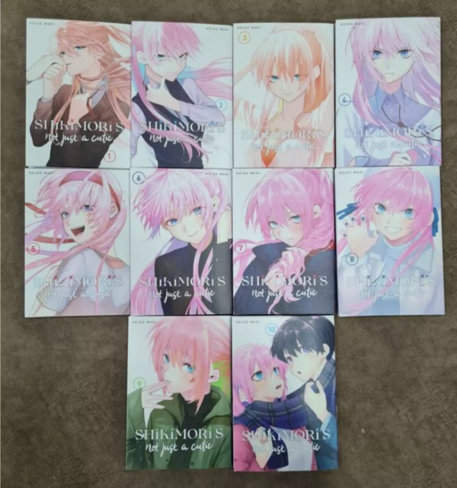 Shikimori&#39;s Not Just A Cutie English Manga Volume 1-10(Ongoing) Full Set... - $140.00