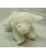 Baby Gund SOFT WHITE MINI WINKY THE LAMB RATTLE 4&quot; Plush Stuffed Animal NEW - $25.57 CAD