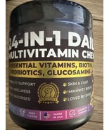 24-in-1 Complete Multivitamin 140 Chews for Dogs EXP 12/27 NEW - $466.09 MXN