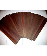 20 THIN SANDED KILN DRIED WALNUT 12&quot; X 3&quot; X 1/16&quot; LUMBER WOOD SCROLL SAW... - $833.10 MXN