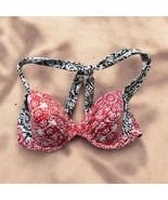 Tommy Bahama Womens 34B Halter Bikini Top Swimsuit Underwired Pink - €19,67 EUR