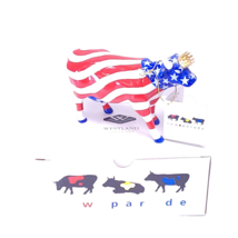 WESTLAND Cow Parade &quot;American Royal” #9189 2001 w/box - £19.45 GBP