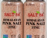 2 Ct Salt 84 12.5oz Non GMO Fine Rich In Mineral Himalayan Pink Salt BB ... - £12.67 GBP