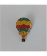 Vintage Colorful Hot Air Balloon Lapel Hat Pin - $156.31 MXN