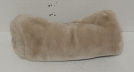 Golf Club driver head cover Tan white #5 - $9.85