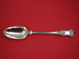 King By Henry Holland Sterling Silver Stuffing Spoon 11 7/8&quot; London 1862 - £302.83 GBP