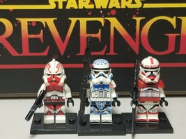 3Pcs Commander Thorn Thire Imperial Stormtrooper Star Wars Minifigures Toys - £7.98 GBP