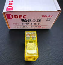 RJ2V-A-D12 Idec Pcb Power Relay 12VDC DPST-NO 8A 29x13x25.5 Mm - £3.48 GBP