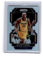Myles Turner 2021-22 Panini Prizm Basketball Silver Card # 175 Indiana Pacers - £1.17 GBP