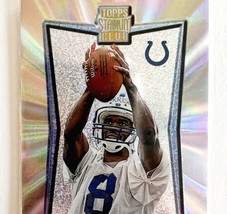 Marvin Harrison Foil Rookie Card Topps Stadium Club #18 1996 NFL New Age... - £39.17 GBP