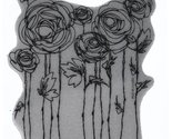 Stampendous Cling Rubber Stamp-Ranunculus Field - $11.00