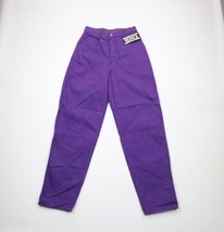 NOS Vintage 90s Streetwear Mens 29x32 Baggy Fit Tapered Leg Denim Jeans Purple - £78.97 GBP