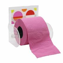 Eclats Toilet Paper Holder One Roll Tissue Dispenser Suction Mounted - $13.85