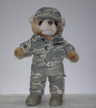 Bear Forces Of America 10&quot; Female Girl Air Force Teddy Plush - £11.15 GBP