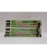 123 Sesame Street Children’s DVDs - Lot of 6 - Big Bird, Count, Fairy Tale - £19.37 GBP