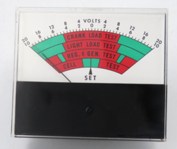 Vintage Honeywell Analog Volt Meter Panel Gauge - USA - 3.5&quot; x 4&quot; NOS - $14.80