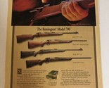 1990s Remington Model 700 Rifle vintage Print Ad Advertisement pa20 - £5.51 GBP