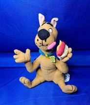 Vtg Mint Condition! Cartoon Network Scooby Doo with Hotdog Stuffed Plush - £13.19 GBP