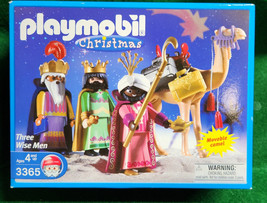 Playmobil 3365  NEW!  Sealed!  Perfect   Three Wise Men for Nativity Sce... - £29.08 GBP