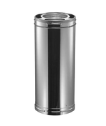 6&quot; Dia X 36&quot; Triple-Wall Galvanized Chimney Stove Pipe Non-Adjustable Tw... - €112,31 EUR