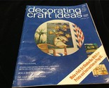 Decorating &amp; Craft Ideas Magazine February 1972 Folk Art Shadow Box - £8.01 GBP