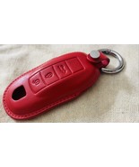 Genuine Leather Key Cover for Cayenne, Cayenne Sport, Macan Maca Palamella - $65.71 CAD