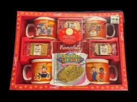 Vintage 2003 NEW Kids Campbell Soup Collector 4 Piece Mug/Cup Set Advertising - $33.65