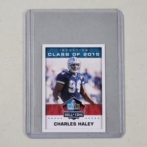 Charles Haley Sticker Card #460 Dallas Cowboys Panini Hall Of Fame Class Of 2015 - £6.13 GBP