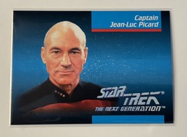1992 Impel Star Trek: The Next Generation #004 Captain Jean-Luc Picard N... - $0.98